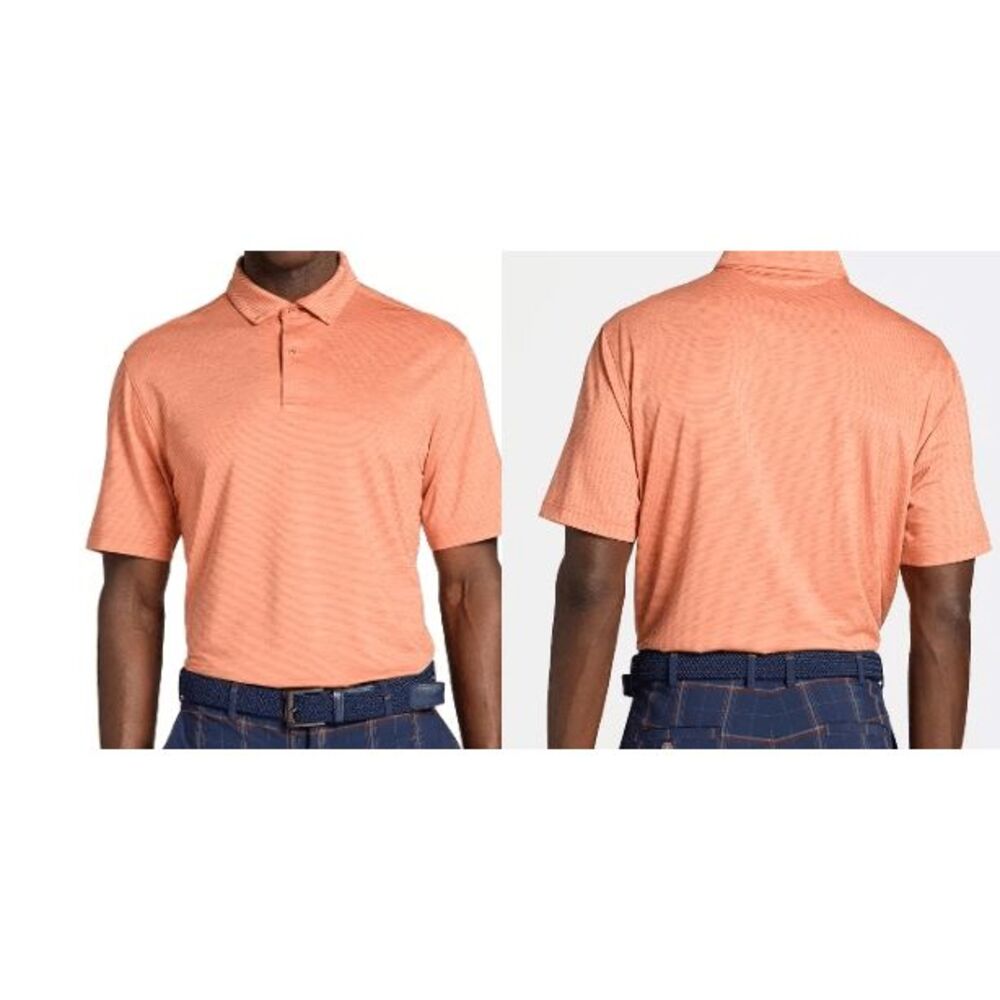 Walter Hagen Men's Performance 11 Champ Stripe Short Sleeve Golf Polo S UPF 50+